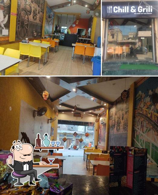 Chill & Grill is distinguished by interior and exterior