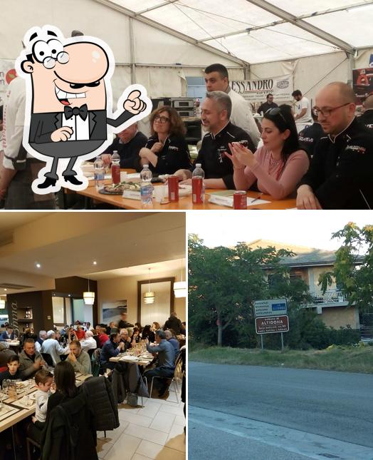 Dai un'occhiata agli interni di Pizzeria Ristorante Le Papillon Di Isabella Cataldi