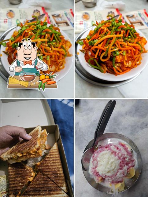 Spaghetti bolognese at Priya Hotel and Restaurant