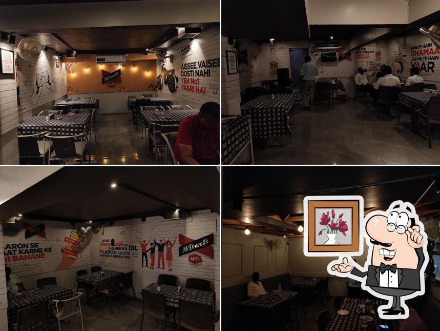 Check out how Swara Executive Restro & Bar looks inside