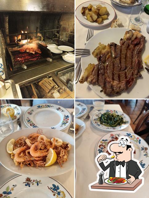 Cibo al Ristorante Salvi - Locanda delle Corse