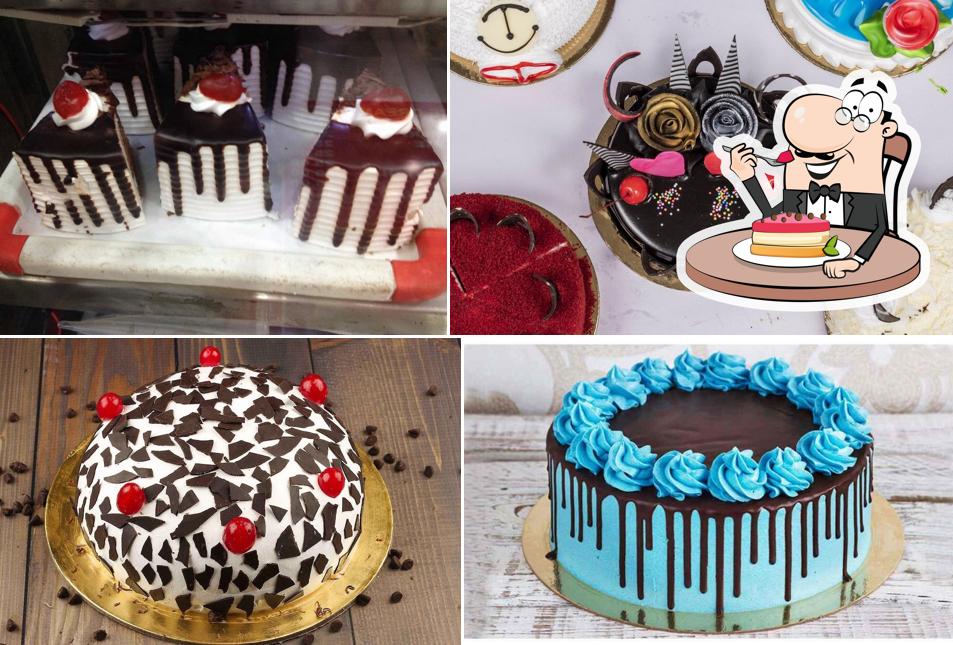 Candy offers a number of desserts