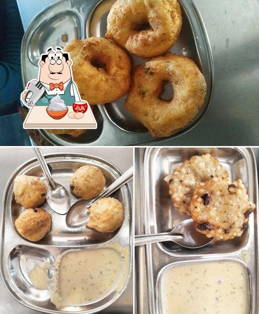 Hotel Shri Brahmi Darshini provides a number of sweet dishes