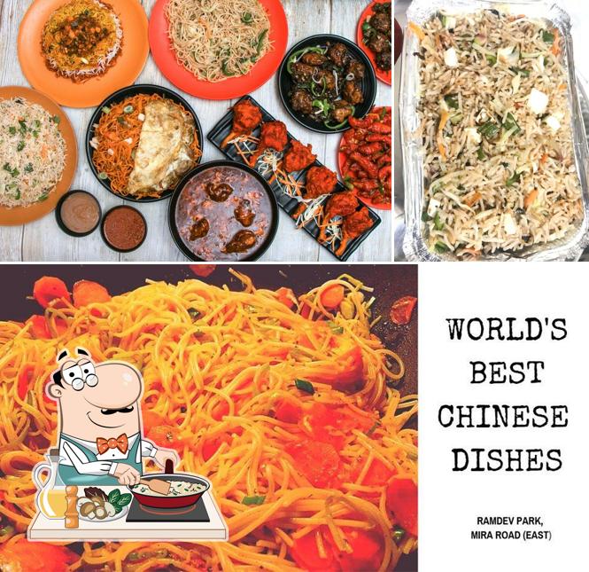 Fried rice at Meena chinese Corner