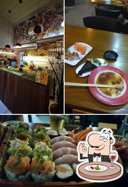 Comida em Okone Sushi