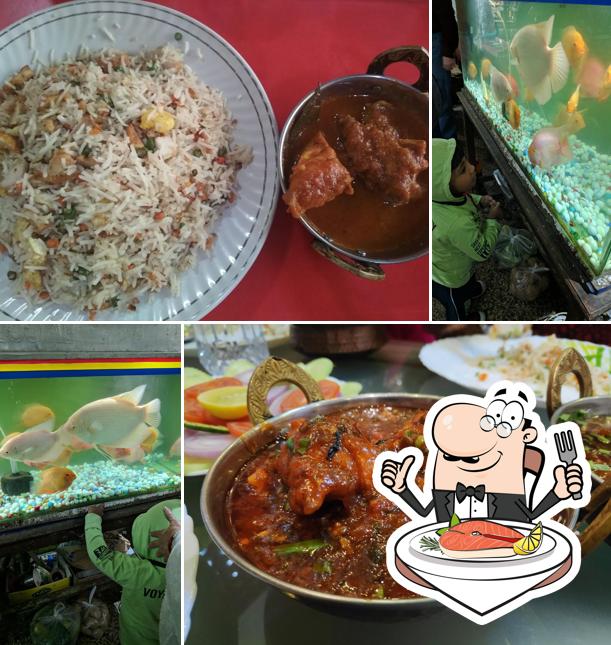 Sahjadi Restaurant provides a menu for seafood lovers
