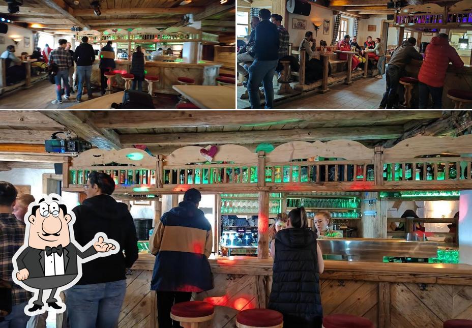 Gli interni di Ski Alm