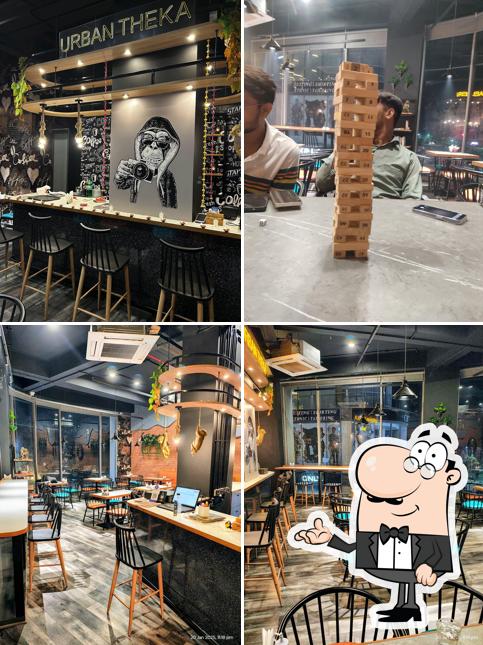 Check out how Urban Theka Cafe looks inside