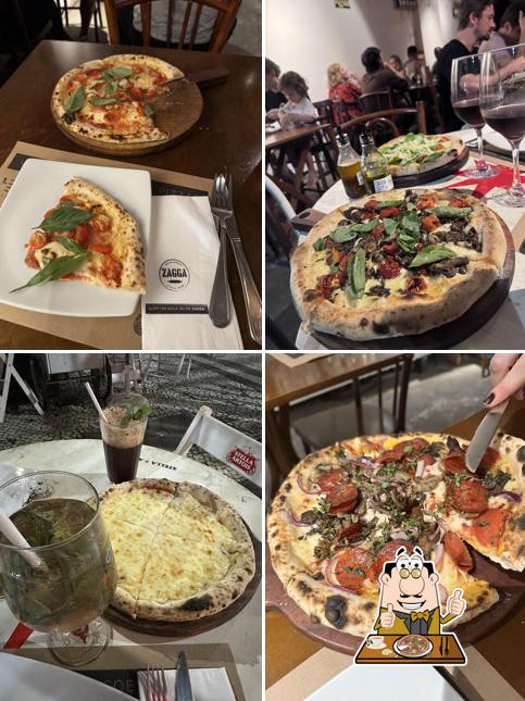 No Zagga Pizza Bar, você pode conseguir pizza