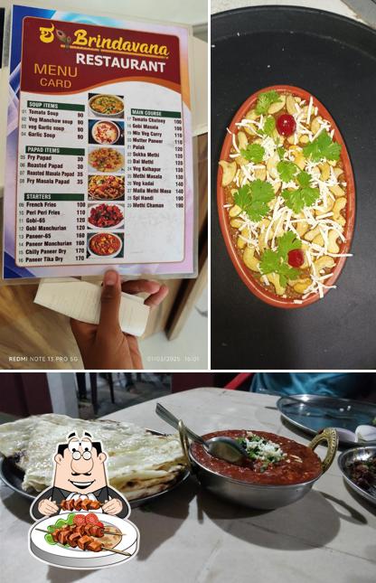 Food at Sha Brindavana Restaurant & Banquet Hall