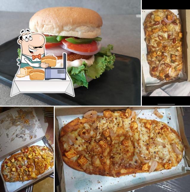 Garlic bread at Munch on Bun