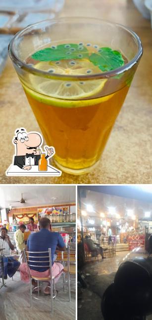 Enjoy a beverage at Sri shasti cafe