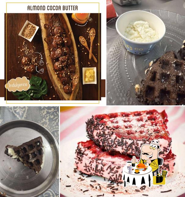 Food at The Belgian Waffle Co