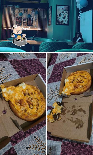 Martino'z Pizza Gota is distinguished by food and interior