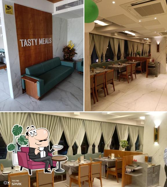The interior of Tasty Meals Restaurant and Banquet