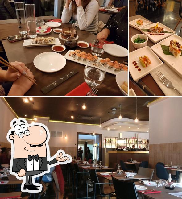 Gli interni di Miu Fish