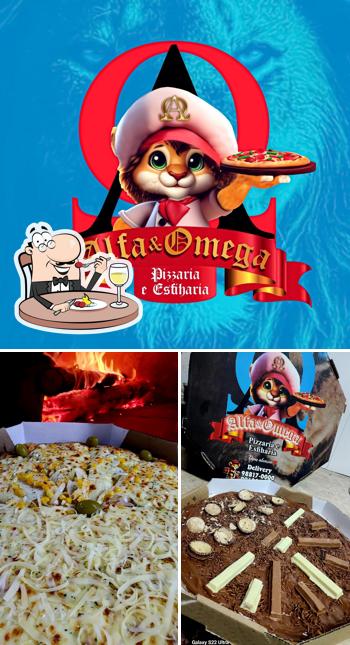 PIZZARIA e Esfiharia Alfa e Omega