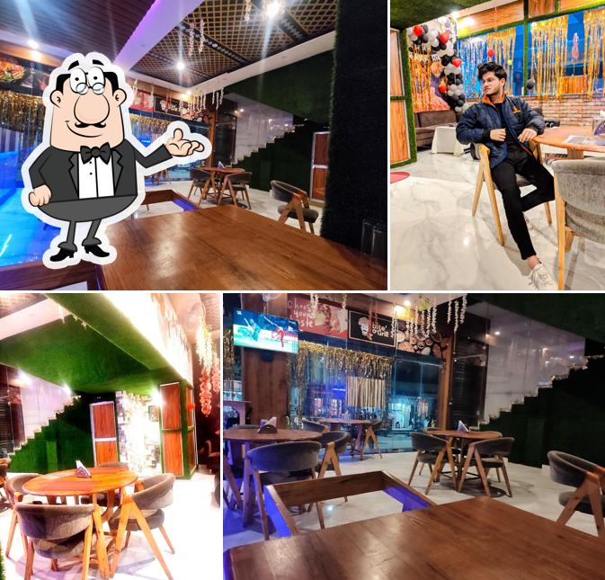 The interior of New Bite 'O' Grill Family Restaurant