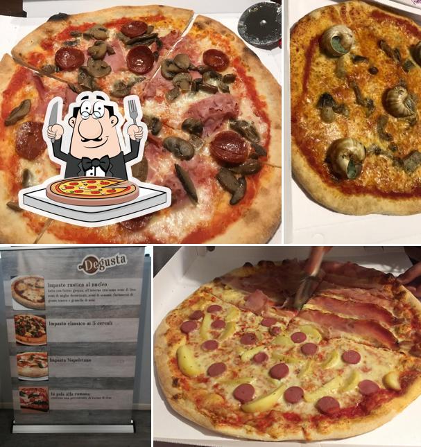 Ordina una pizza a Degusta