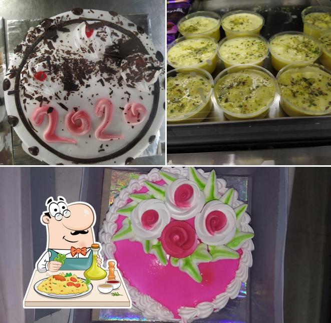 Food at Krishna Sweets and Bakery