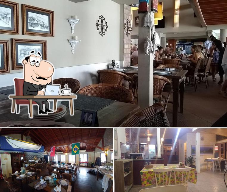 Veja imagens do interior do Rancho Açoriano Ribeirão da Ilha