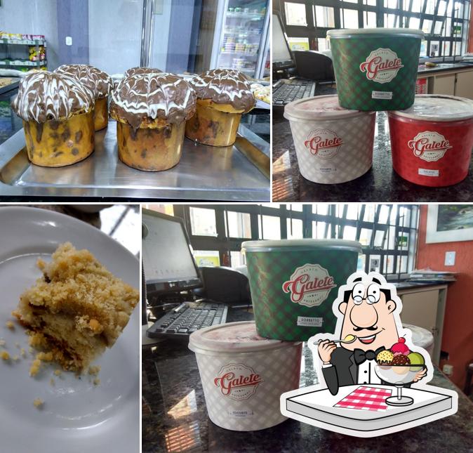 Peça uma das opções doces