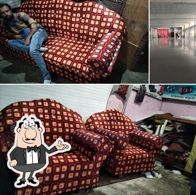 The interior of Hotel 55555 ( होटल फाय फाय फाय फाय फाय)