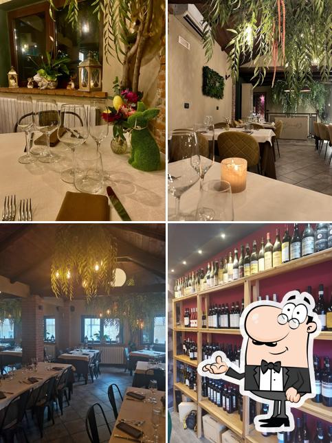 Gli interni di L’incanto Ristorante