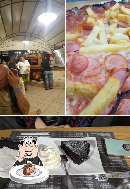 Torta al cioccolato al Pizzeria Rio Loano