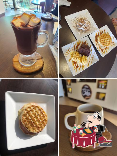 Waffles em Cafeteria Cheirin Bão Park Sul