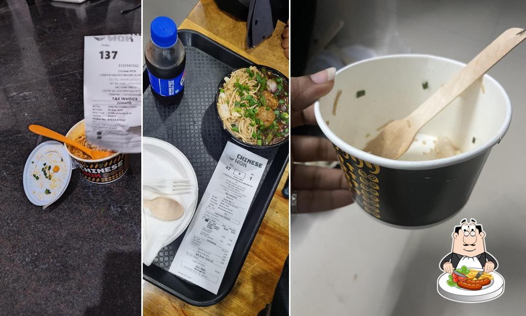 Food at Chinese wok Kalyan Nagar