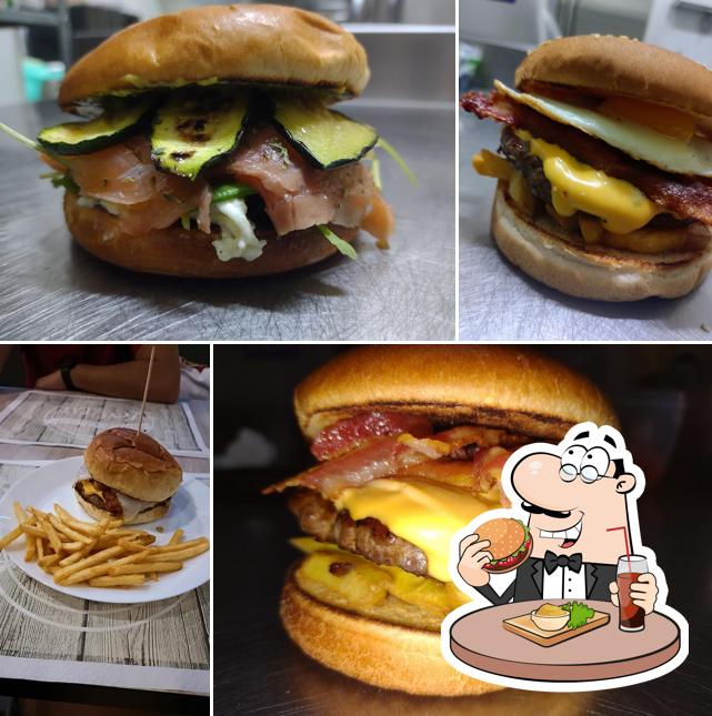 Il Maestro Paninoteca serve un'ampia quantità di opzioni per gli amanti dell'hamburger
