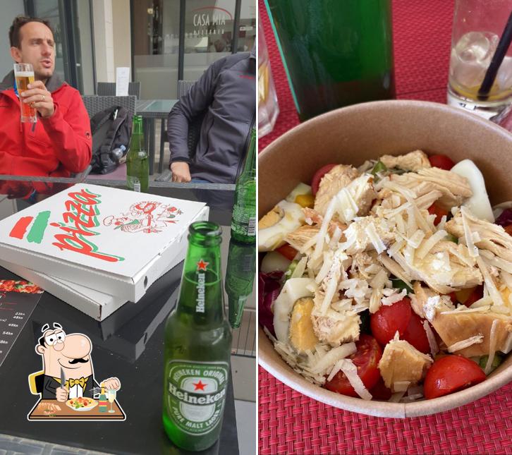 Cibo al Pizzeria Casa Mia