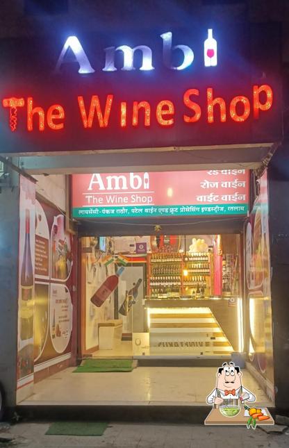 Seaweed salad at AMBI WINE SHOP
