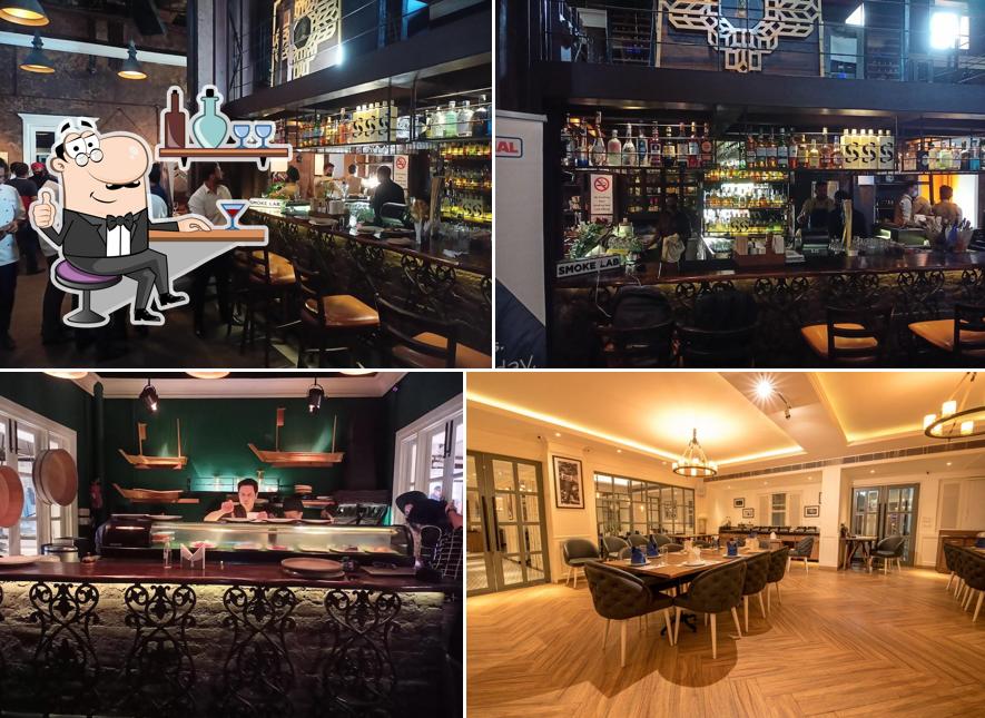 The interior of Qlub House by Eleven Course