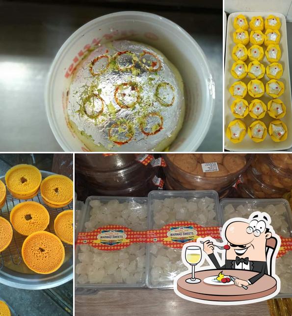 Food at Rajasthan Mishthan Bhandar