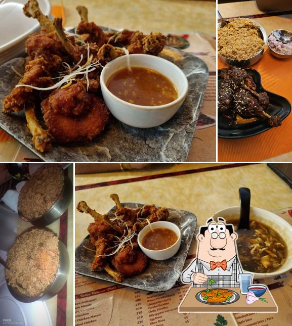 Chicken wings at KMS Hakkim Kalyana Biryani