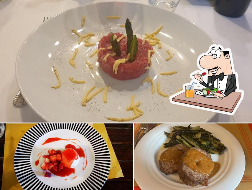 Cibo al Osteria Due Colonne