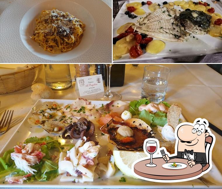 Cibo al Trattoria al Pergolino