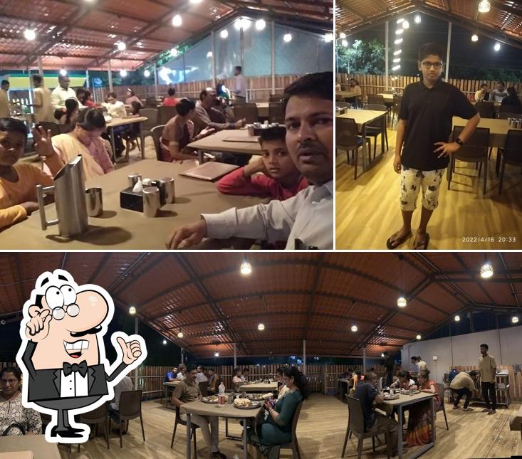 The interior of Tapovan Garden Resto