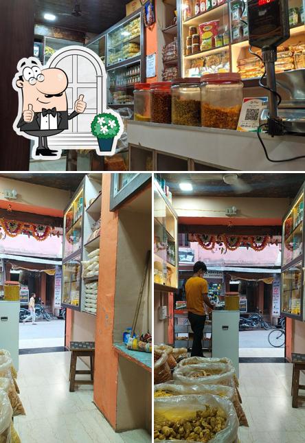 The exterior of kailash namkeen bhandar