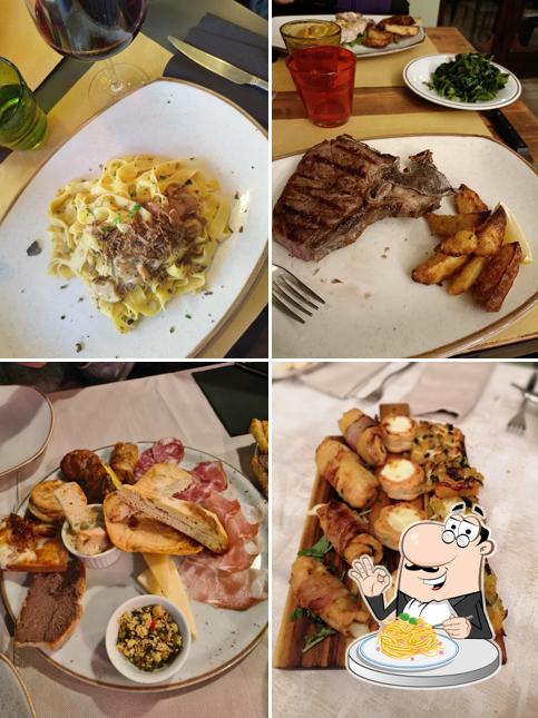 Spaghetti alla carbonara al Trattoria San Martino