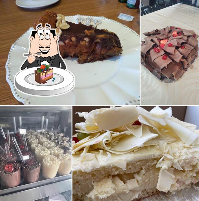 Bolo de chocolate em Vó Selma Confeitaria