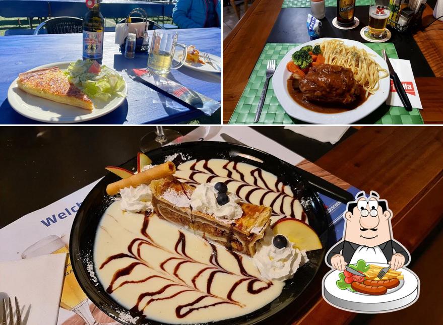 Cibo al Berggasthaus Sustenpass Hospiz