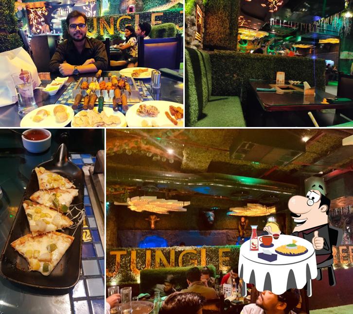 Cheese plate at Jungle Jumboree