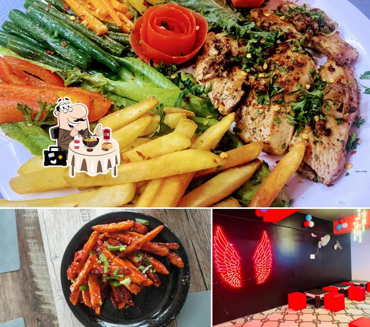 KRAFTY KITCHEN is distinguished by food and interior