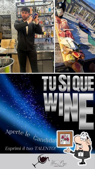 Gli interni di Wineripi Cantina Diffusa