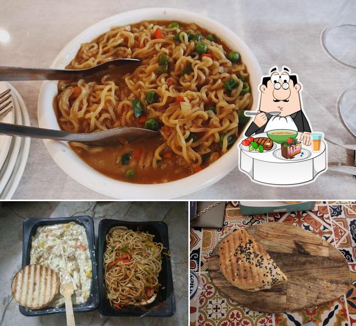 Hot and sour soup at Cook's Bakery & Cafe