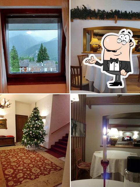 Gli interni di Cresta et Duc Contemporary Alpine Hotel