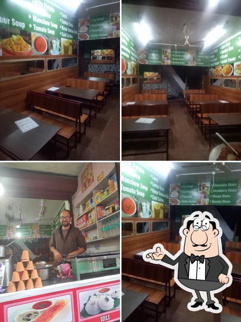 The interior of The Cafe Vashisht